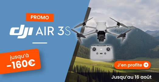 160� de remise sur le DJI Air 3S