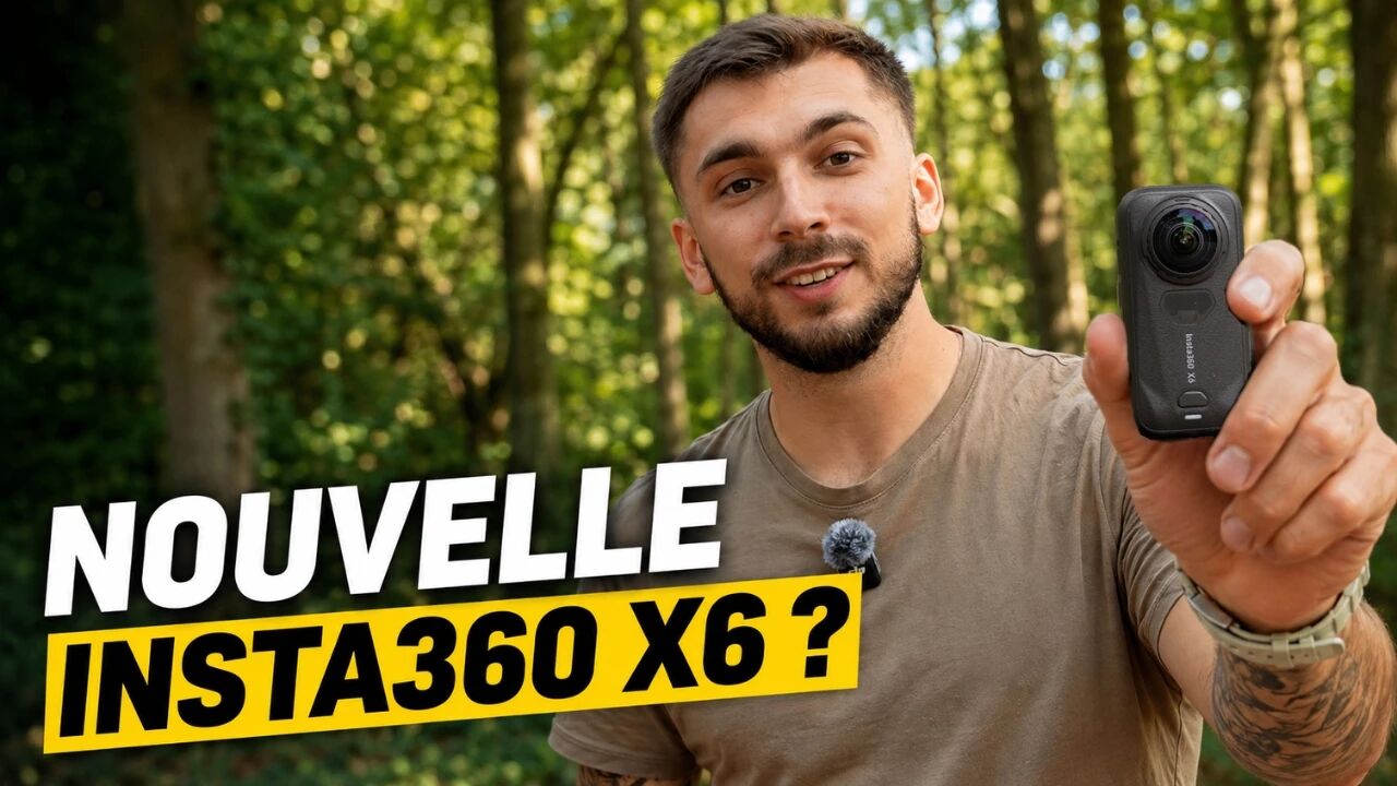 Vid�o pr�sentation Insta360 X6