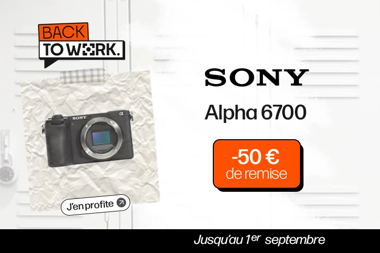 Promotion Sony Alpha 6700