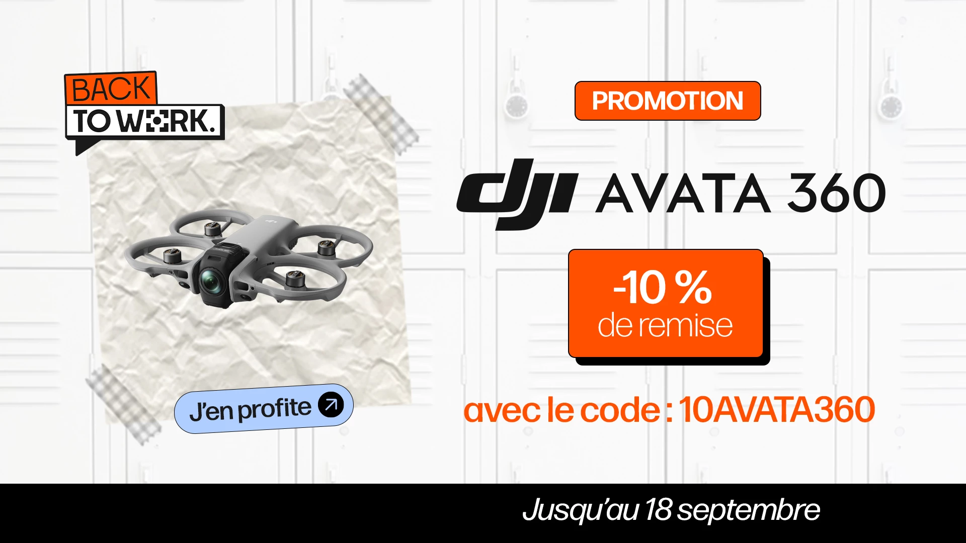 Promotion DJI Avata 360