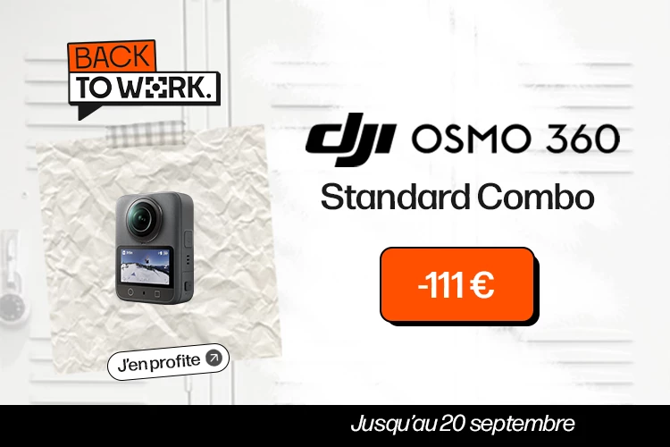 Promotion DJI Osmo 360
