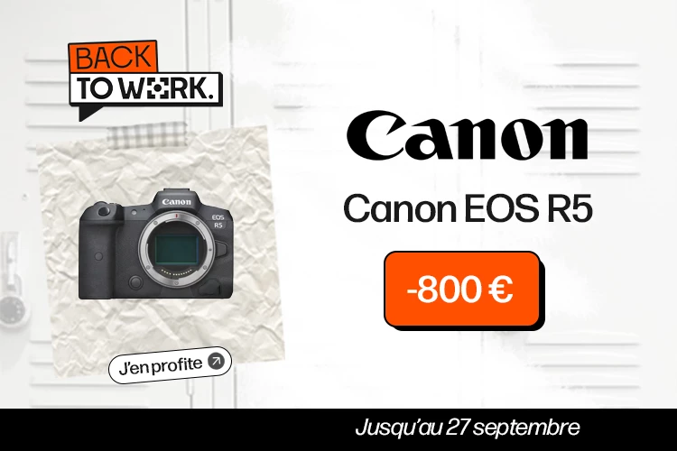 Promotion Canon EOS R5