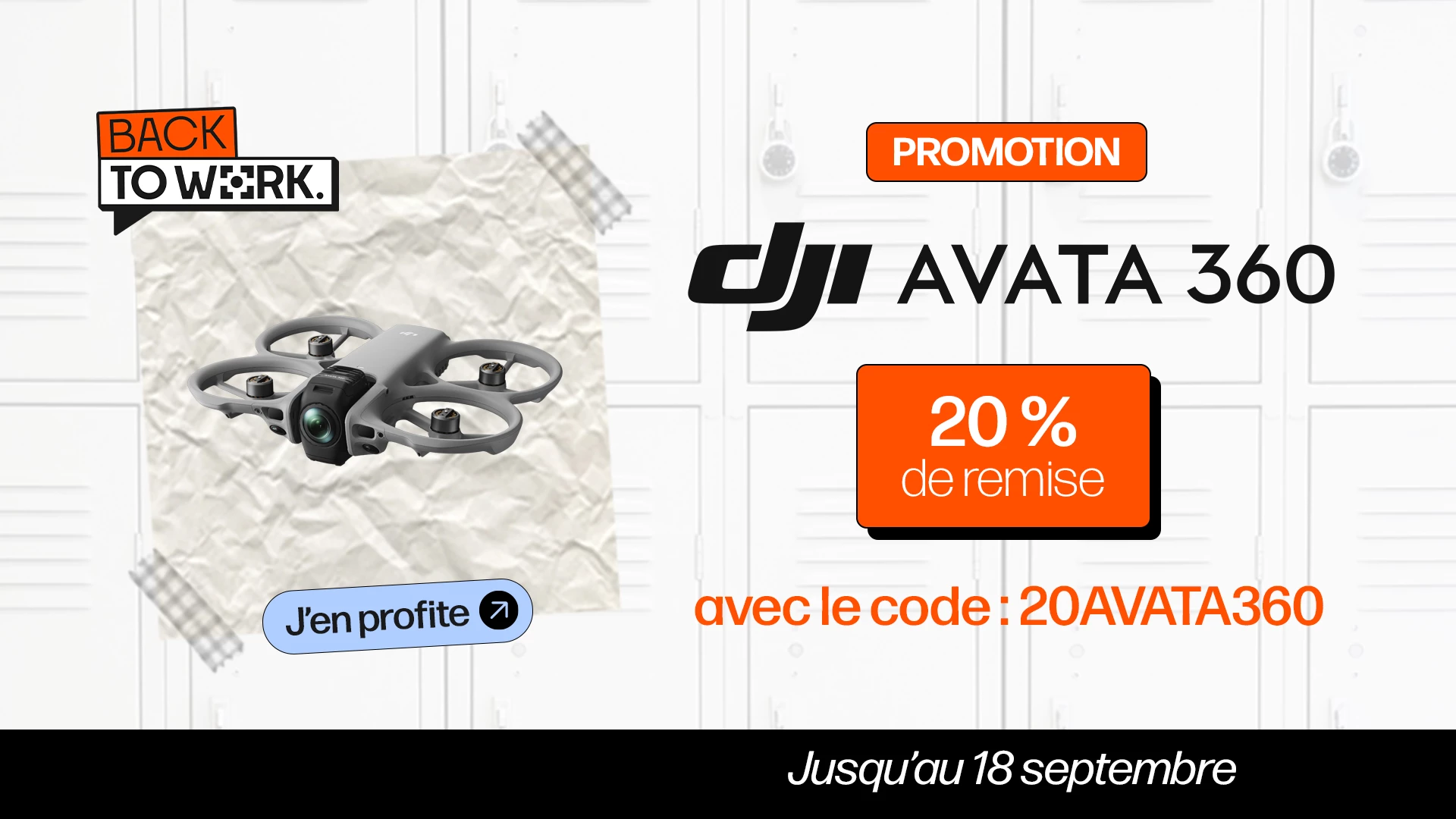 Promotion DJI Avata 360
