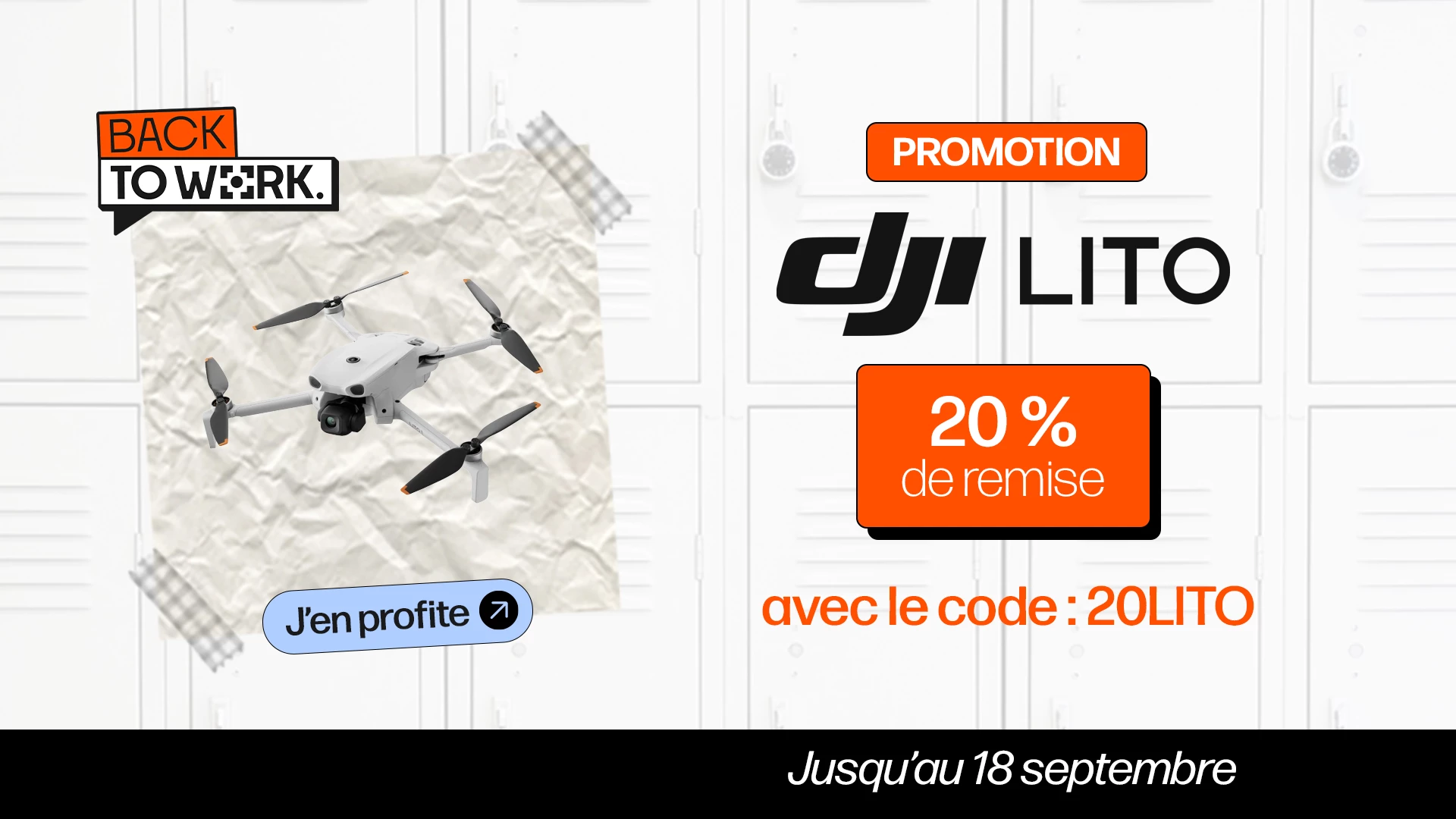 Promotion DJI Lito