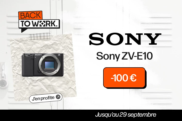 Promotion Sony ZV-E10