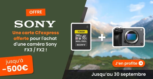 Offre cam�ra Sony FX3 FX2