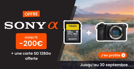 Offre Sony Alpha