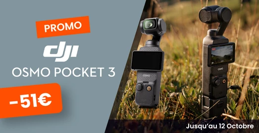 Promotion DJI Osmo Pocket 3