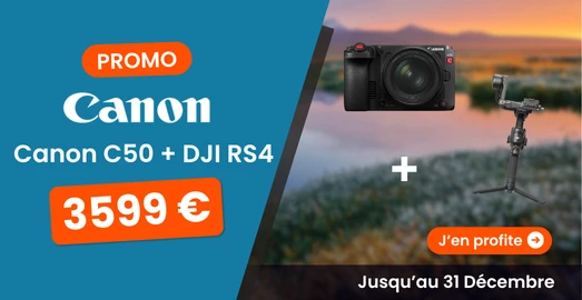 Promotion Canon + DJI RS4