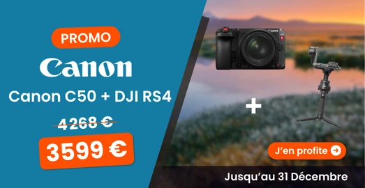 Promotion Canon C50 + DJI RS4
