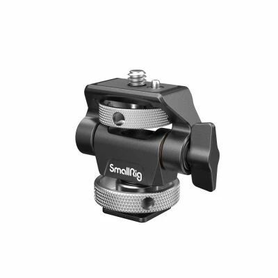 2905B Swivel and Tilt Adjustable Monitor Mount w Cold Shoe