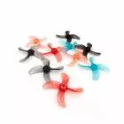 4 Hélices 40mm 1609 quadripales (shaft 1mm) - GemFan