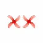 4 Hélices 40mm 1609 quadripales (shaft 1mm) - GemFan