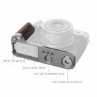 5265 L-Shape Mount Plate with Wooden Handle for FUJIFILM GFX100RF