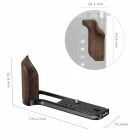 5265 L-Shape Mount Plate with Wooden Handle for FUJIFILM GFX100RF