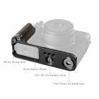 5265 L-Shape Mount Plate with Wooden Handle for FUJIFILM GFX100RF