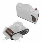 5265 L-Shape Mount Plate with Wooden Handle for FUJIFILM GFX100RF