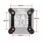Adaptateur 20x20 M3 pour DJI O3 Air Unit - Lumenier
