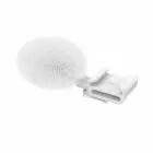 Adaptateur cold shoe 4734 avec bonnette anti vent (blanc) pour appareils photo Sony série ZV - SmallRig