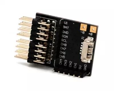 Adaptateur PWM pour rcepteur Crossfire Diversity Nano RX - Team Black Shee