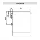 Armoire BATTERY STORE ION-CHARGE-90 modèle IO90.078.059.057.U9.S