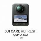 Assurance DJI Care Refresh pour DJI Osmo 360 (1 an)