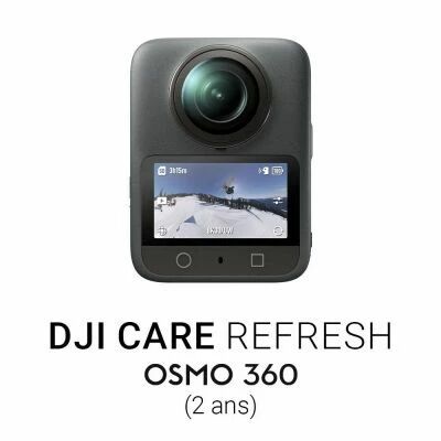 Assurance DJI Care Refresh pour DJI Osmo 360 (2 ans)