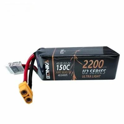 Batterie 2200mAh 150C 6S U2 Series - BONKA
