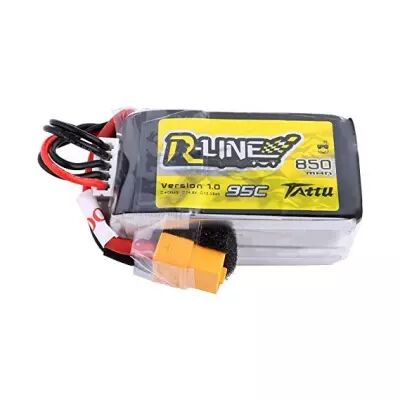 Batterie 4S R-Line 850mAh 14.8V 95C - Tattu