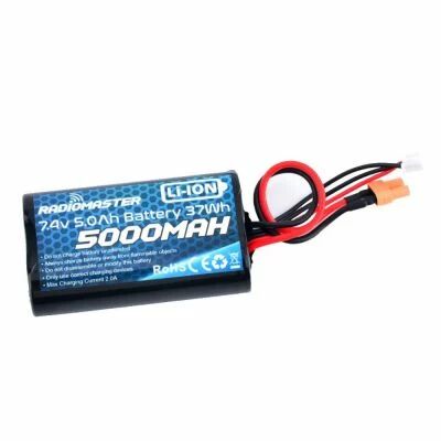 Batterie 5000mAh pour radiocommande TX16S et TX12 MKII - RadioMaster