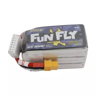 Batterie 6S Funfly 1550mAh 22.2V 100C - Tattu