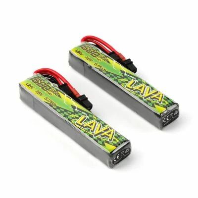 Batterie LiHV LAVA II 2S 680mAh (x2) - BetaFPV