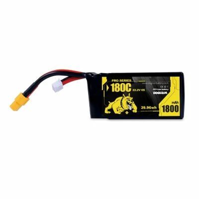 Batterie LiPo 1600mAh 180C 6S - DOGCOM