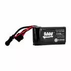 Batterie LiPo 2S 3000mAh 5C Graphene (XT60/DC5.5) - Team BlackSheep