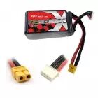 Batterie LiPo 3S 750mAh 75C - XT60 - ManiaX