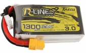 Batterie LiPo 4S 1300 mAh 120C R-Line V3 - Tattu