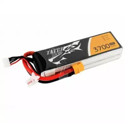  Batterie lipo 4S 3700 mAh 45C (XT60) - Tattu