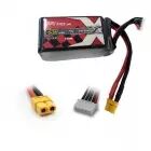 Batterie LiPo 4S 650mAh 75C - XT60 - ManiaX