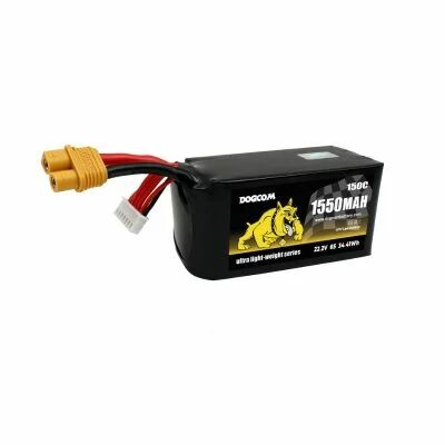 Batterie LiPo 6S 1550mAh 150C Ultra - DOGCOM