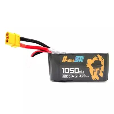 Batterie LiPo EX 4S 1050mAh 120C (XT60) - Auline