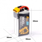 Batterie LiPo EX 4S 1800mAh 120C (XT60) - Auline
