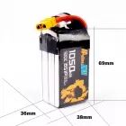 Batterie LiPo EX 6S 1050mAh 120C (XT60) - Auline