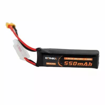 Batterie LiPo HV 2S 550mAh 90C (XT30) - Bonka