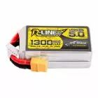 Batterie LiPo R-Line 4S 1300mAh 150C (XT60) - Tattu