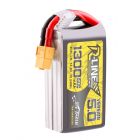 Batterie LiPo R-Line 4S 1300mAh 150C (XT60) - Tattu