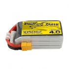 Batterie LiPo R-Line V4 6S 1050mAh XT60 - Tattu