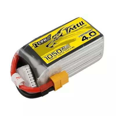 Batterie LiPo R-Line V4 6S 1050mAh XT60 - Tattu