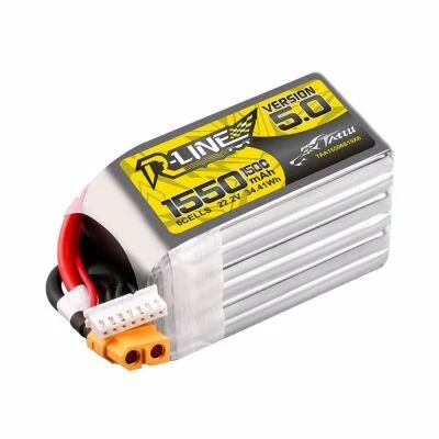 Batterie LiPo R-Line V5 6S 1550mAh 150C (XT60) - Tattu