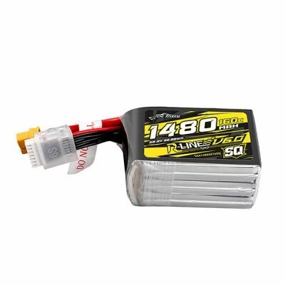 Batterie LiPo R-Line V6 SQ 6S 1480mAh (XT60) - Tattu