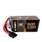 Batterie LiPo U2 6S 1600mAh 130C (XT60) - Bonka (attente info)
